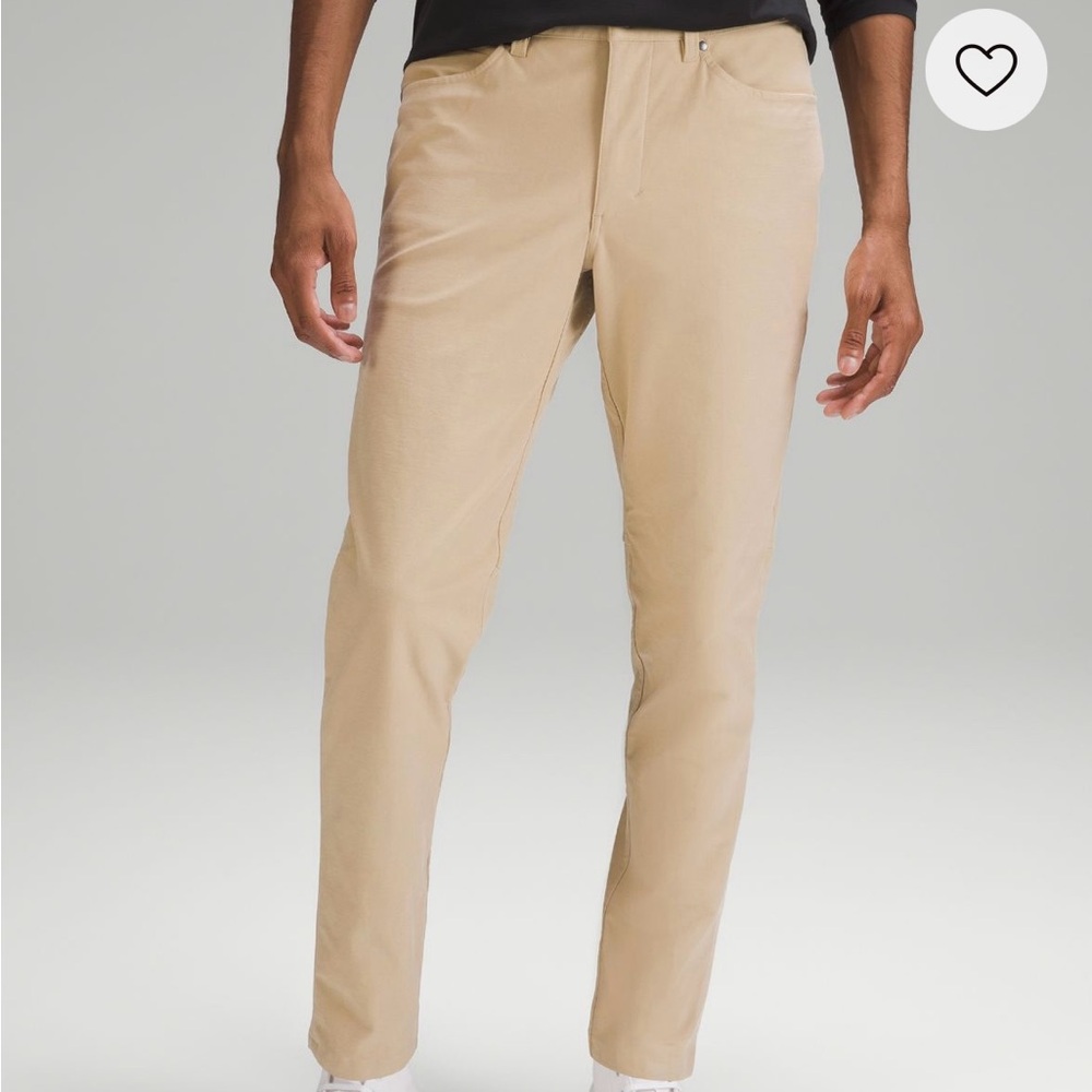 lululemon athletica Men's Khaki Chino Pants - Light Beige 32x32